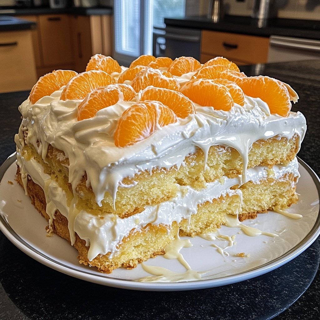 Ich nehme Paradiescreme und 400 g Sahne für den Mandarinen Fantakuchen - Kochen Mit Uns