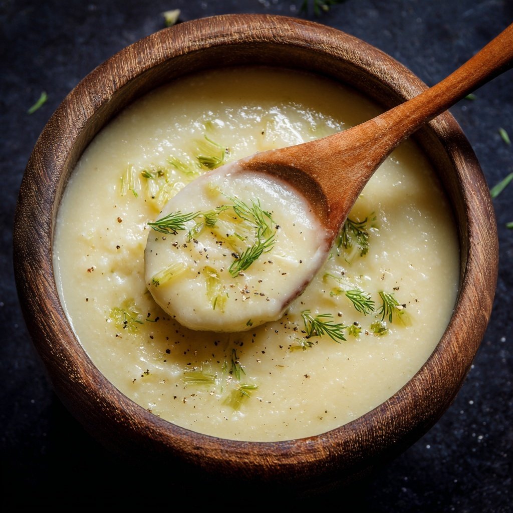Blumenkohlsuppe mit Fenchel