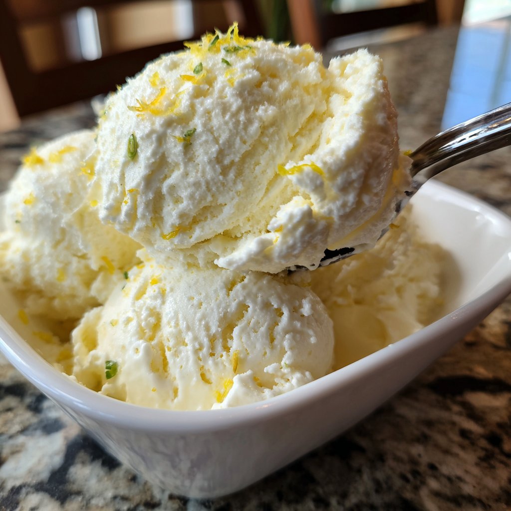 Eis Selber Machen Mit Zitrone