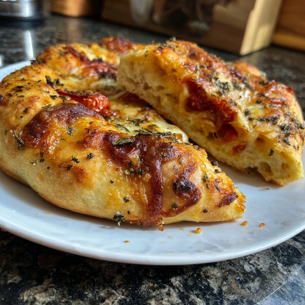 Gefüllte Auberginen mit Tomaten