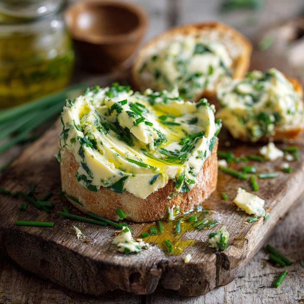 Kräuterbutter Mit Schnittlauchöl
