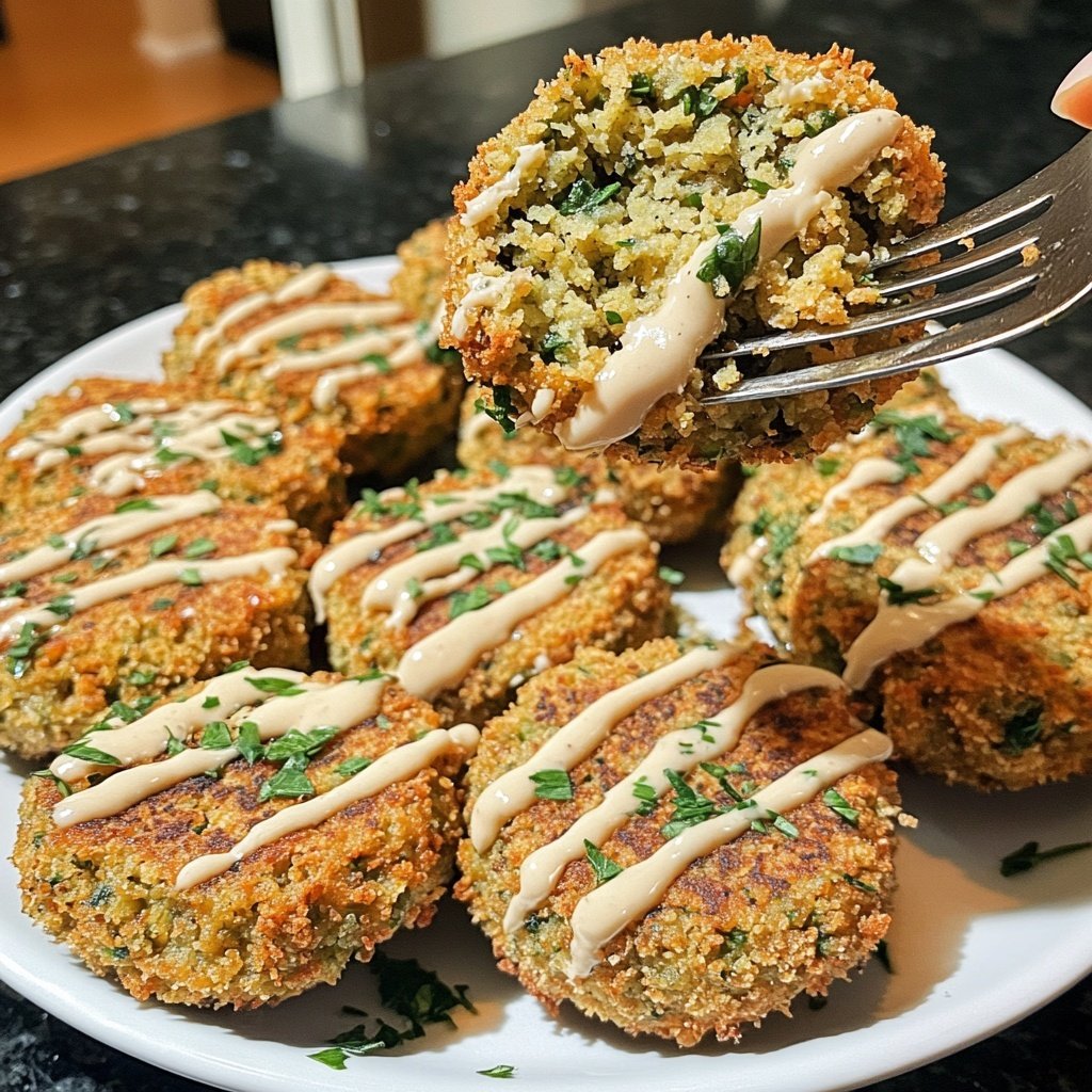 Falafel mit Tahini-Sauce