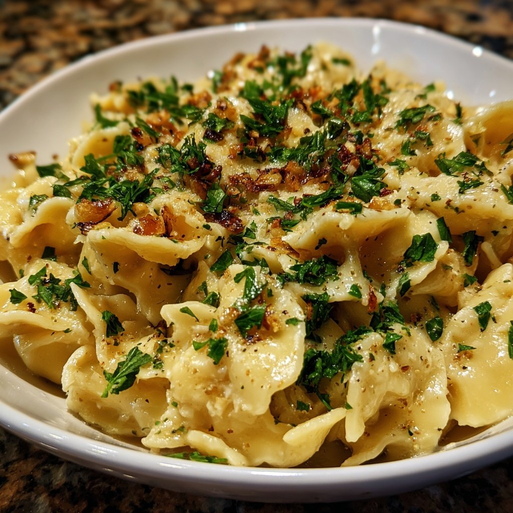 Schnell & Einfach 15-Minuten Knoblauchpasta