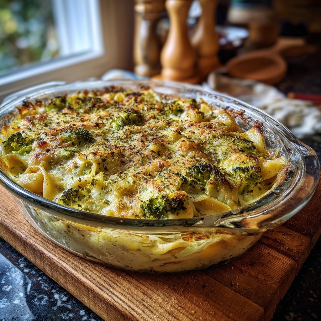 Brokkoli Auflauf Mit Vollkornnudeln