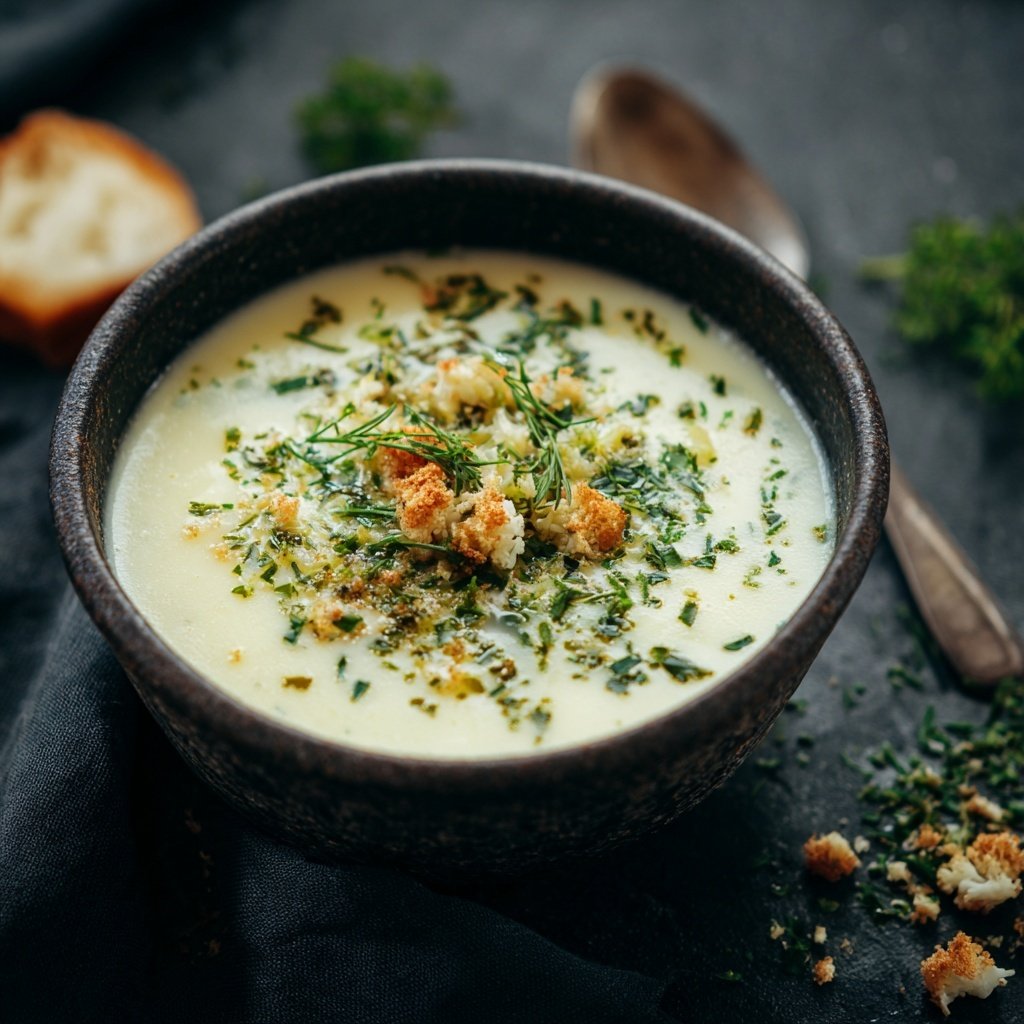 Blumenkohl Suppe Mit Sellerie