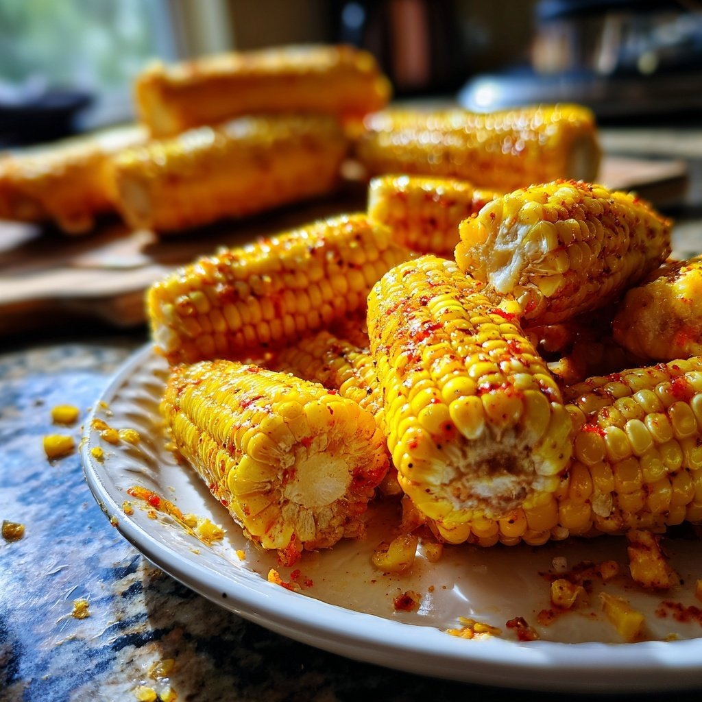 Ofen Mais Mit Paprika Butter