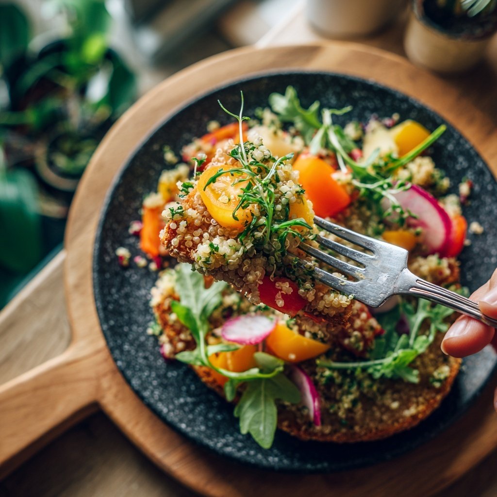 Mittagessen vegetarisch einfach