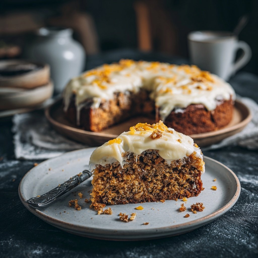 Karottenkuchen Mit Ahornsirup