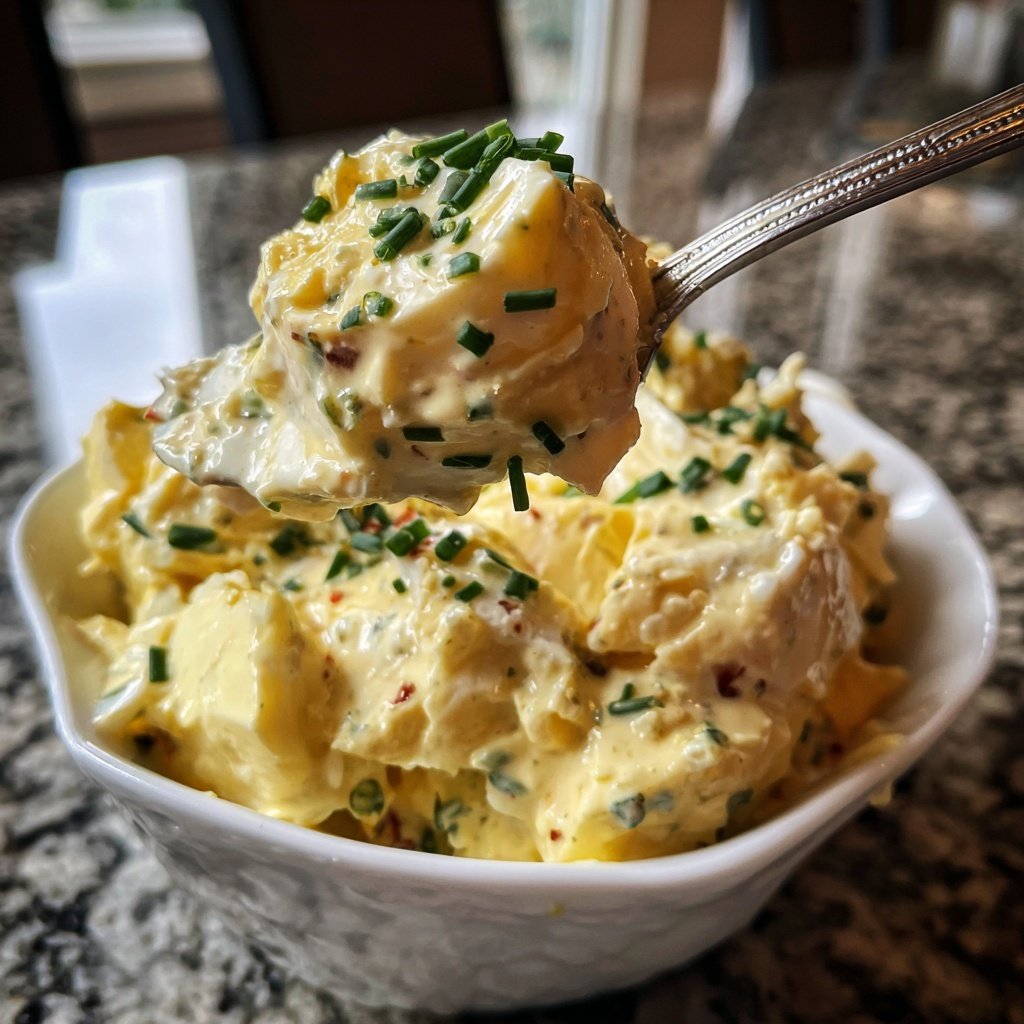 Schnell & Einfach 10-Minuten-Eiersalat mit Joghurt