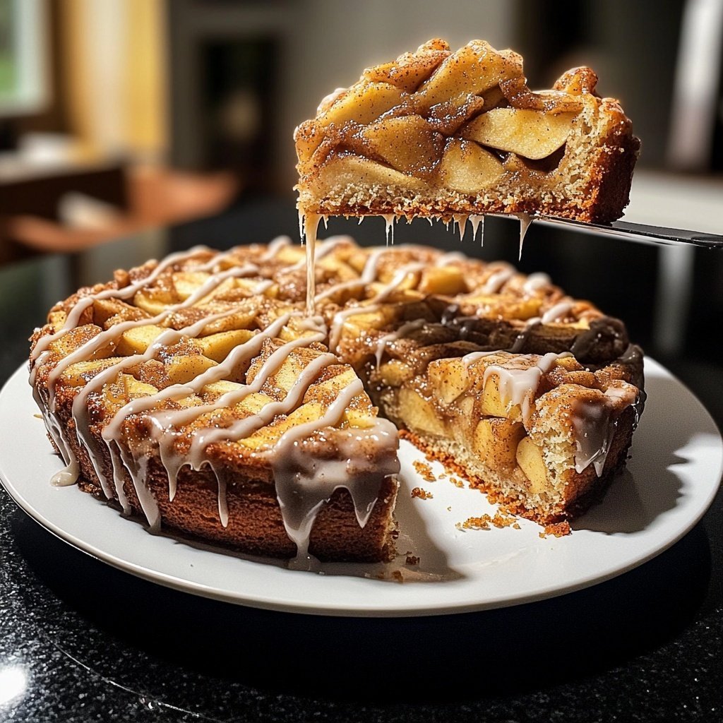 Apfel Zimtschnecken Kuchen